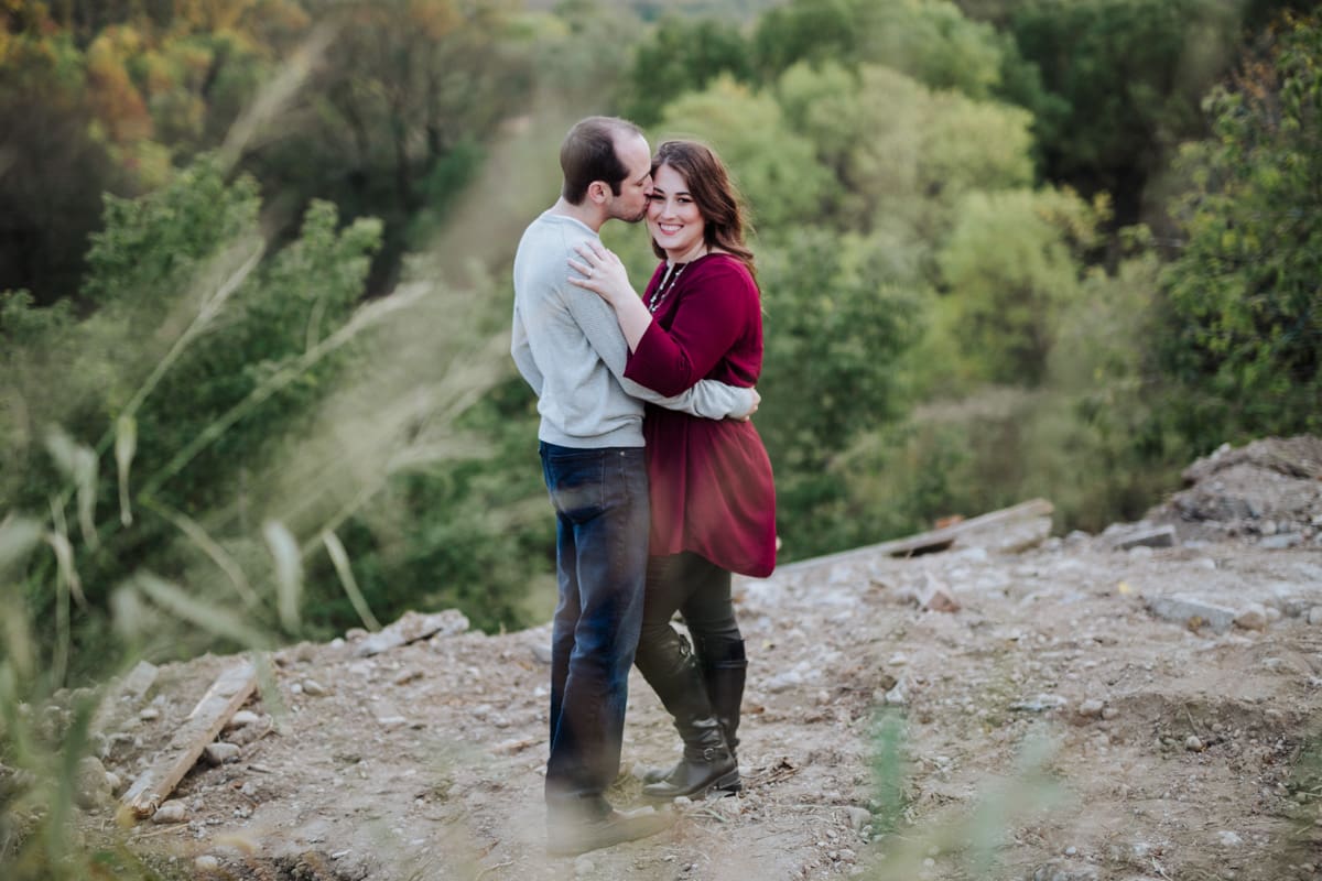 Pioneer Memorial Tower Park Engagement Fall30
