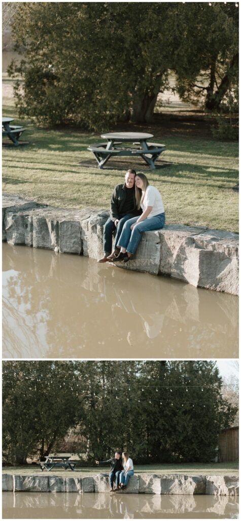 Stratford Ontario Engagement Session Tom Patterson Island theatre Wedding Kitchener Spring Photographer3