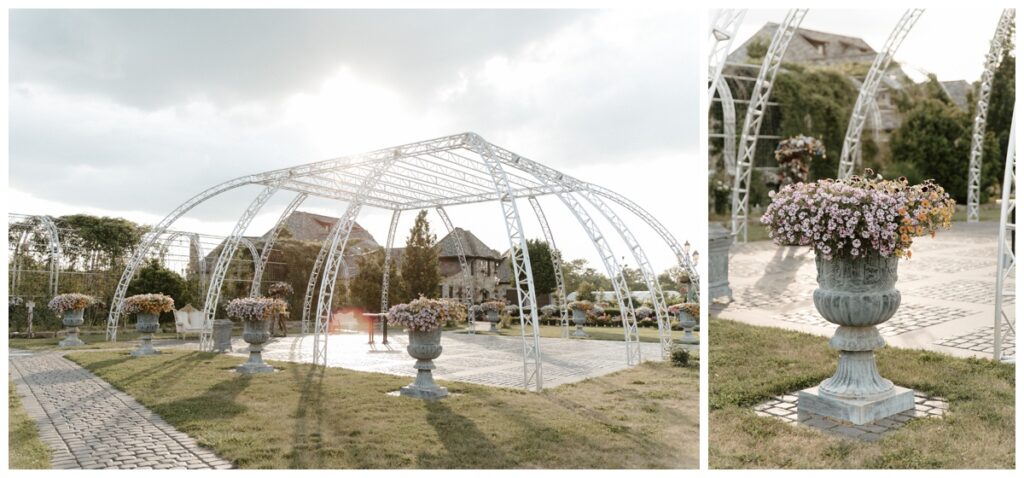 Catana Estates Luxury Garden Wedding Venue near Toronto Wedding Photographer Mansion Flowers2