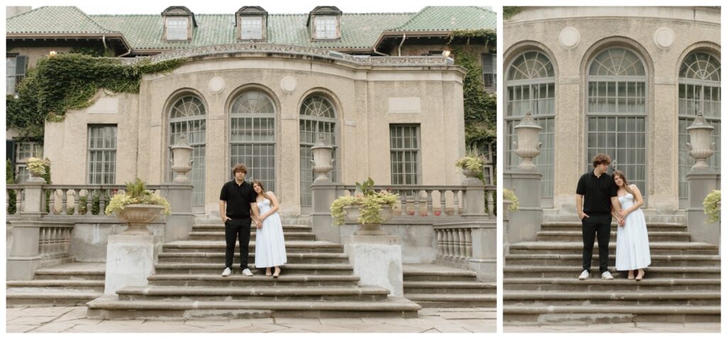 Parkwood Estate Romantic Dreamy Garden Mansion Fountain Engagement Session Toronto Luxury Wedding Photographer1