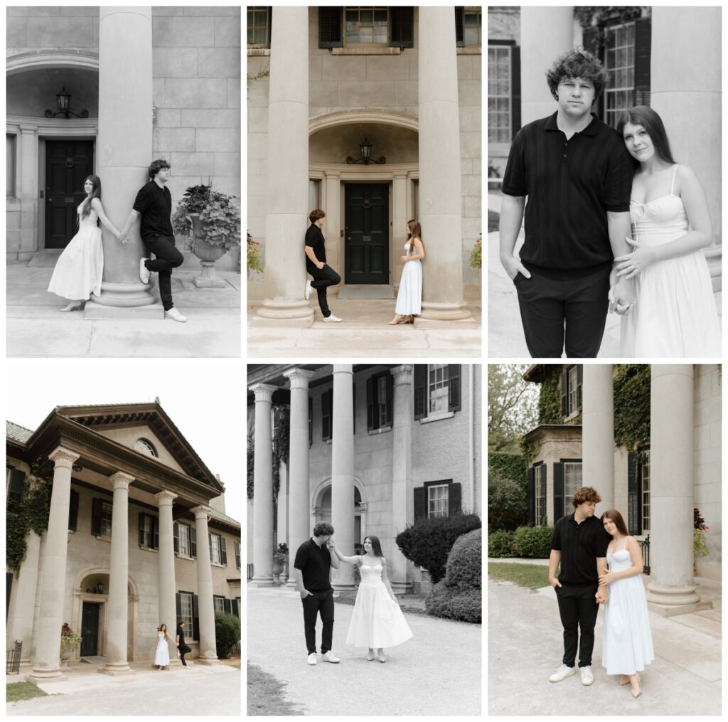 Parkwood Estate Romantic Dreamy Garden Mansion Fountain Engagement Session Toronto Luxury Wedding Photographer6